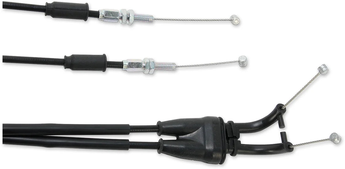 Moose Offroad Black Vinyl Throttle Cable - 33-3/8" - KTM 45-1043 - Side View
