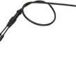 Load image into Gallery viewer, Moose Offroad Black Vinyl Throttle Cable - 33" - Yamaha 45-1080 - Main Product View