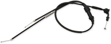 Load image into Gallery viewer, Moose Offroad Black Vinyl Throttle Cable - 33" - Yamaha 45-1210 - Main Product View