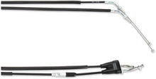 Load image into Gallery viewer, Moose Offroad Black Vinyl Throttle Cable - 34-1/2" - Suzuki 45-1185 - Side View