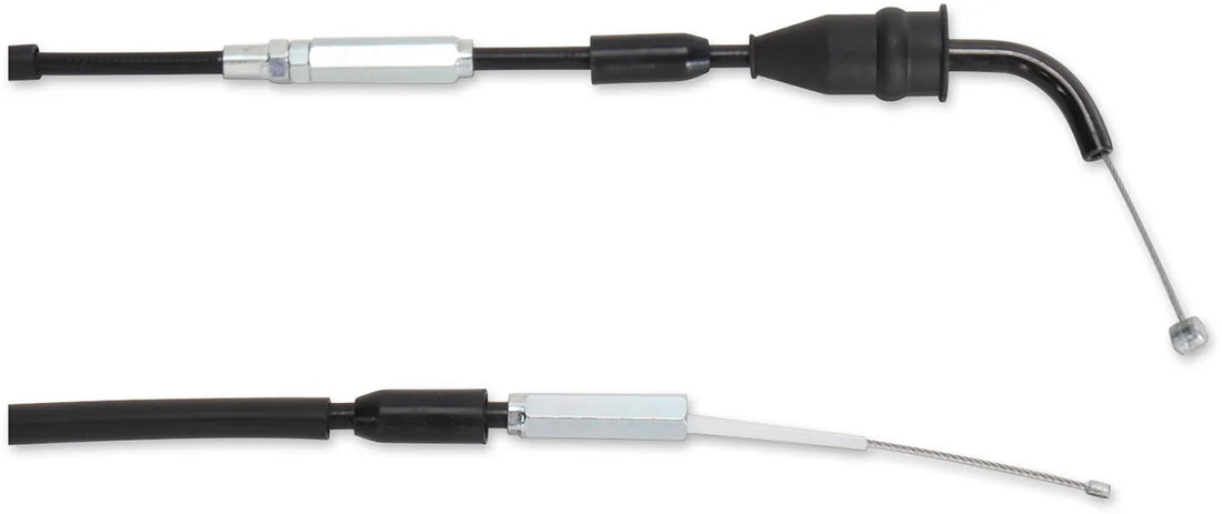Moose Offroad Black Vinyl Throttle Cable - 34-1/2" - Yamaha 45-1194 - Side View