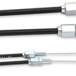 Load image into Gallery viewer, Moose Offroad Black Vinyl Throttle Cable - 34" - Honda 45-1019 - Side View