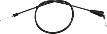 Load image into Gallery viewer, Moose Offroad Black Vinyl Throttle Cable - 35-1/2" - KTM 45-1268 - Main Product View