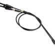 Load image into Gallery viewer, Moose Offroad Black Vinyl Throttle Cable - 35-1/2" - KTM 45-1268 - Side View