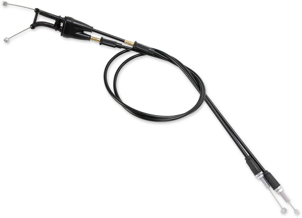 Moose Offroad Black Vinyl Throttle Cable - 35-1/2" - KTM 45-1268 - Side View