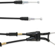 Load image into Gallery viewer, Moose Offroad Black Vinyl Throttle Cable - 35-1/2" - KTM 45-1268 - Back View