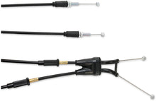 Load image into Gallery viewer, Moose Offroad Black Vinyl Throttle Cable - 35-1/2" - KTM 45-1268 - Back View