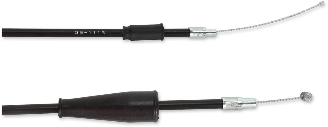 Moose Offroad Black Vinyl Throttle Cable - 35-1/4" - KTM 45-1051 - Side View