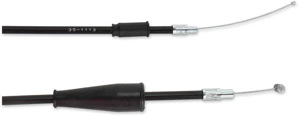 Moose Offroad Black Vinyl Throttle Cable - 35-1/4" - KTM 45-1051 - Side View