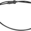 Load image into Gallery viewer, Moose Offroad Black Vinyl Throttle Cable - 35-3/4" - Polaris 45-1154 - Main Product View