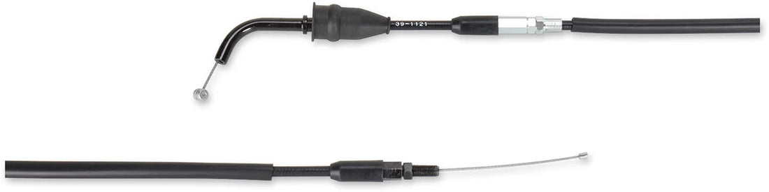Moose Offroad Black Vinyl Throttle Cable - 35" - Yamaha 45-1063 - Side View