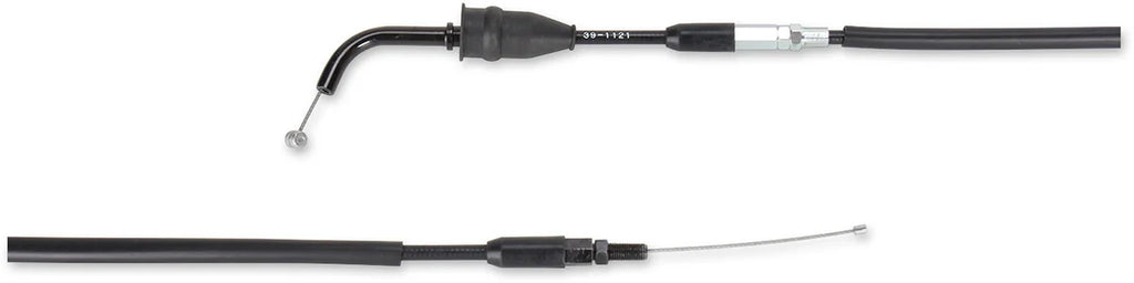 Moose Offroad Black Vinyl Throttle Cable - 35" - Yamaha 45-1063 - Side View