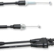 Load image into Gallery viewer, Moose Offroad Black Vinyl Throttle Cable - 35" - Yamaha 45-1176 - Side View