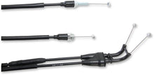 Load image into Gallery viewer, Moose Offroad Black Vinyl Throttle Cable - 35" - Yamaha 45-1176 - Side View
