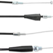 Load image into Gallery viewer, Moose Offroad Black Vinyl Throttle Cable - 36-1/2" - Honda 45-1199 - Side View