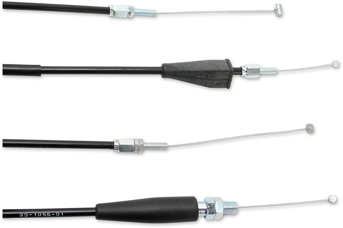 Moose Offroad Black Vinyl Throttle Cable - 36-1/2" - Honda 45-1199 - Side View