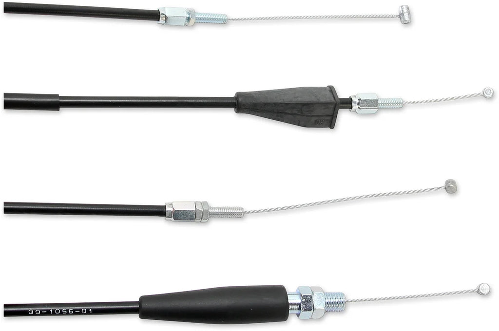 Moose Offroad Black Vinyl Throttle Cable - 36-1/2" - Honda 45-1199 - Side View