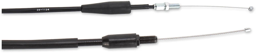 Moose Offroad Black Vinyl Throttle Cable - 36-1/4" - Yamaha 45-1067 - Side View