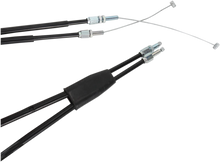 Load image into Gallery viewer, Moose Offroad Black Vinyl Throttle Cable - 36" - Honda 45-1020 - Side View