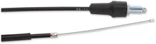 Load image into Gallery viewer, Moose Offroad Black Vinyl Throttle Cable - 37-1/2" - Honda 45-1017 - Side View
