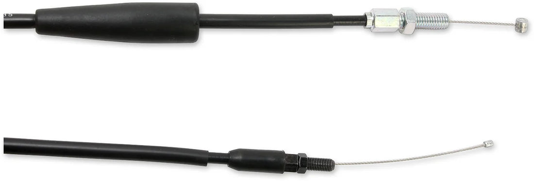 Moose Offroad Black Vinyl Throttle Cable - 37-1/2" - Yamaha 45-1068 - Side View