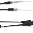 Load image into Gallery viewer, Moose Offroad Black Vinyl Throttle Cable - 37-1/4" - Yamaha 45-1172 - Side View