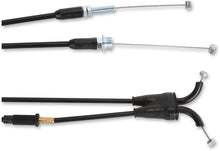 Load image into Gallery viewer, Moose Offroad Black Vinyl Throttle Cable - 37-1/4" - Yamaha 45-1172 - Side View