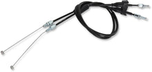 Load image into Gallery viewer, Moose Offroad Black Vinyl Throttle Cable - 37-1/4" - Yamaha 45-1172 - Detail View