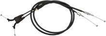 Load image into Gallery viewer, Moose Offroad Black Vinyl Throttle Cable - 37-1/8" - Honda 45-1262 - Main Product View