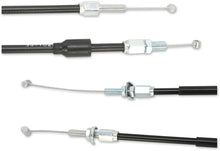 Load image into Gallery viewer, Moose Offroad Black Vinyl Throttle Cable - 37-3/4" - Honda 45-1021 - Side View