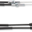 Load image into Gallery viewer, Moose Offroad Black Vinyl Throttle Cable - 37-3/4" - Yamaha 45-1178 - Side View