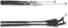 Load image into Gallery viewer, Moose Offroad Black Vinyl Throttle Cable - 37-3/4" - Yamaha 45-1178 - Side View