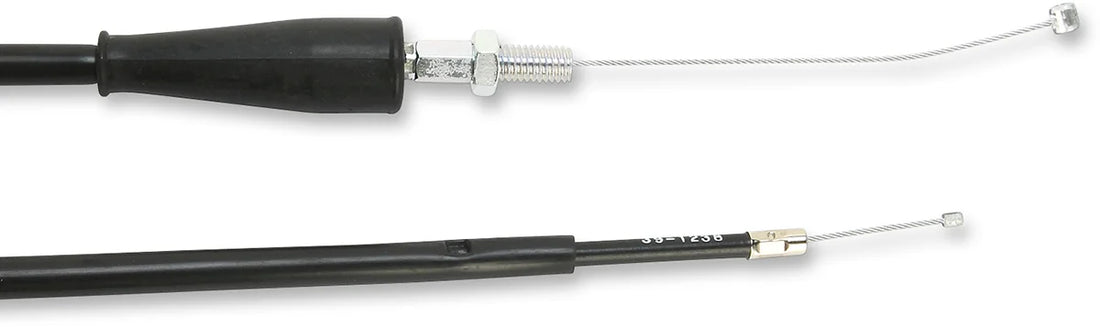 Moose Offroad Black Vinyl Throttle Cable - 37" - Suzuki 45-1123 - Side View