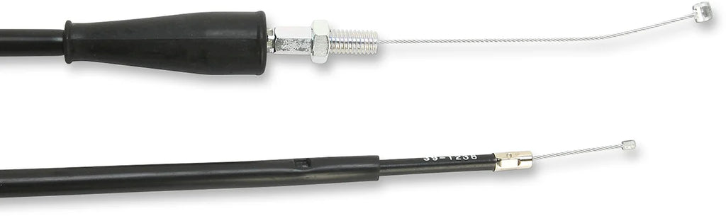 Moose Offroad Black Vinyl Throttle Cable - 37" - Suzuki 45-1123 - Side View