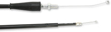 Load image into Gallery viewer, Moose Offroad Black Vinyl Throttle Cable - 37" - Suzuki 45-1123 - Side View