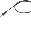 Load image into Gallery viewer, Moose Offroad Black Vinyl Throttle Cable - 38-1/2" - Honda 45-1005 - Main Product View