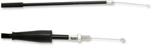 Load image into Gallery viewer, Moose Offroad Black Vinyl Throttle Cable - 38-1/2" - Suzuki 45-1119 - Side View