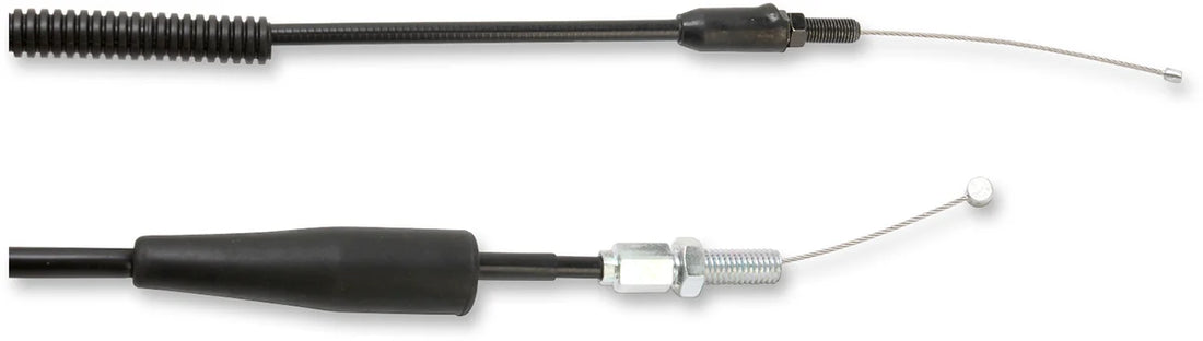 Moose Offroad Black Vinyl Throttle Cable - 38-1/2" - Yamaha 45-1074 - Side View