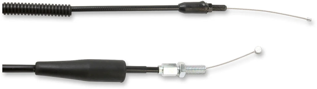 Moose Offroad Black Vinyl Throttle Cable - 38-1/2" - Yamaha 45-1074 - Side View