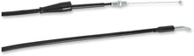 Load image into Gallery viewer, Moose Offroad Black Vinyl Throttle Cable - 38" - Yamaha 45-1069 - Side View