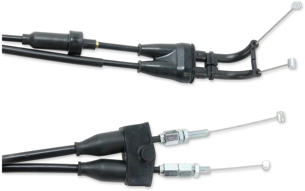 Moose Offroad Black Vinyl Throttle Cable - 39-3/4" - Suzuki 45-1028 - Side View
