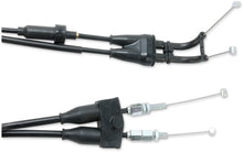 Load image into Gallery viewer, Moose Offroad Black Vinyl Throttle Cable - 39-3/4" - Suzuki 45-1028 - Side View