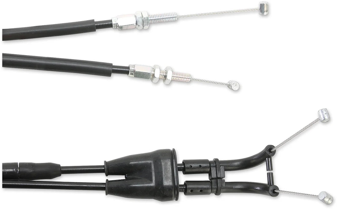 Moose Offroad Black Vinyl Throttle Cable - 40-3/8" - Suzuki 45-1033 - Side View