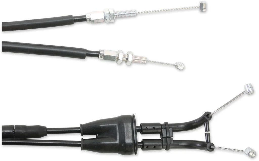 Moose Offroad Black Vinyl Throttle Cable - 40-3/8" - Suzuki 45-1033 - Side View