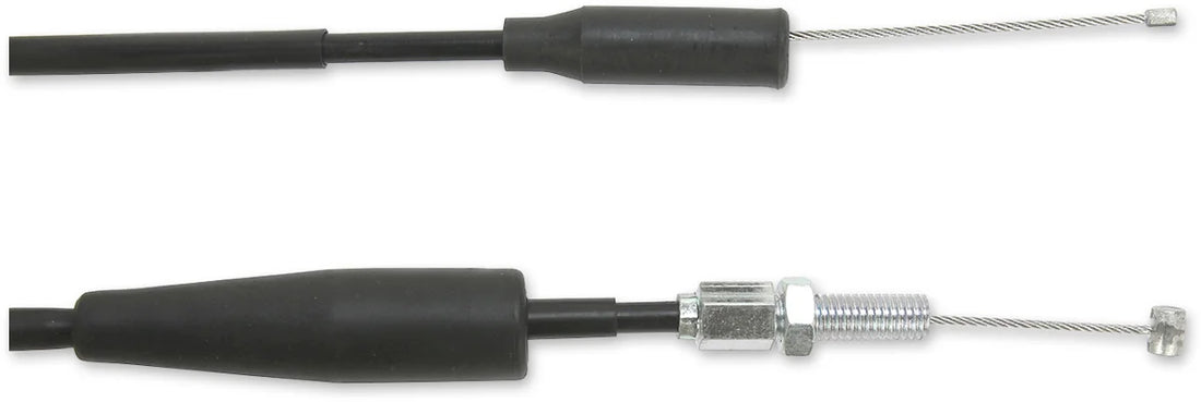 Moose Offroad Black Vinyl Throttle Cable - 40" - Kawasaki 45-1015 - Side View