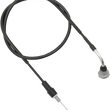 Load image into Gallery viewer, Moose Offroad Black Vinyl Throttle Cable - 43" - Honda 45-1027 - Main Product View