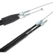 Load image into Gallery viewer, Moose Offroad Black Vinyl Throttle Cable - Stock Length - Honda 45-1012 - Side View