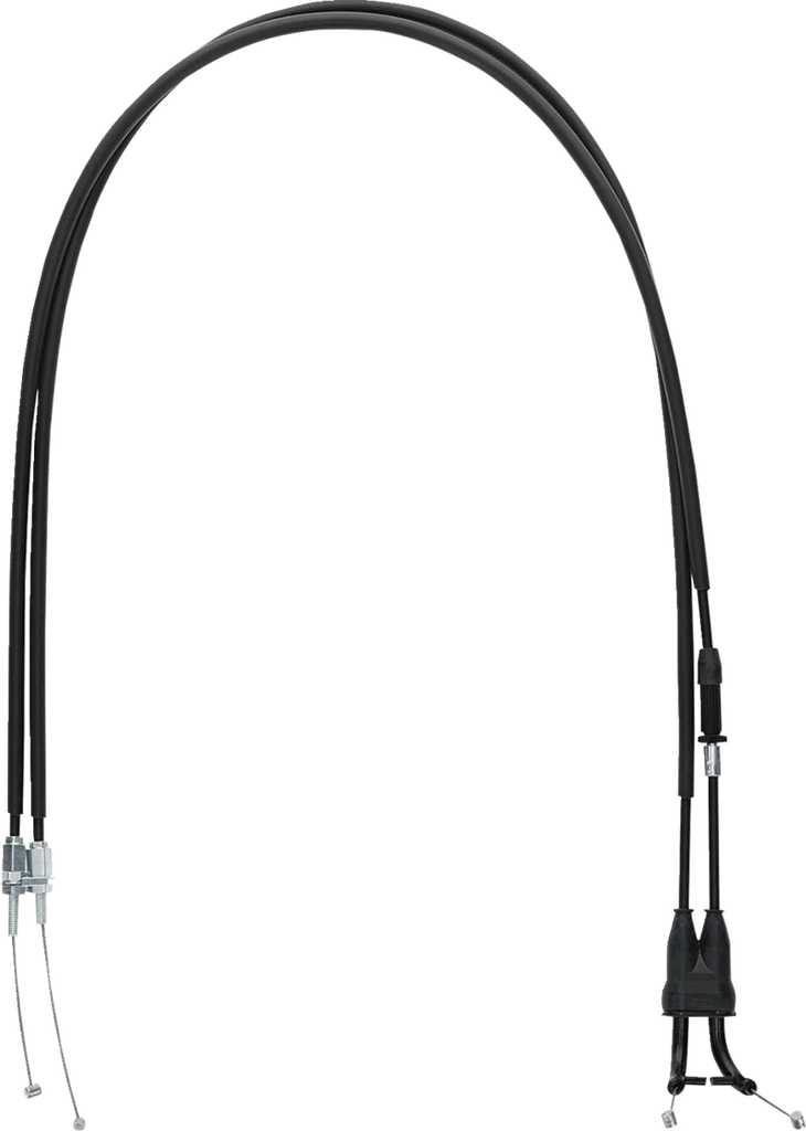 Moose Offroad Black Vinyl Throttle Cable - Stock Length - Honda 45-1273 - Main Product View