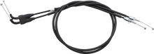 Load image into Gallery viewer, Moose Offroad Black Vinyl Throttle Cable - Stock Length - Honda 45-1273 - Side View
