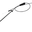 Load image into Gallery viewer, Moose Offroad Black Vinyl Throttle Cable - Stock Length - Polaris 45-1160 - Main Product View